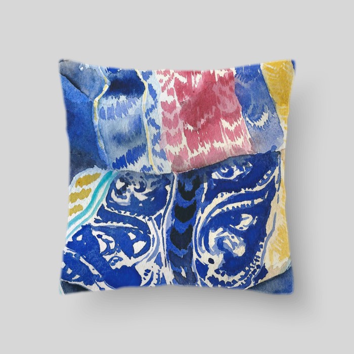 Декоративная подушка "Восточная сказка 3", размер 40х40 см