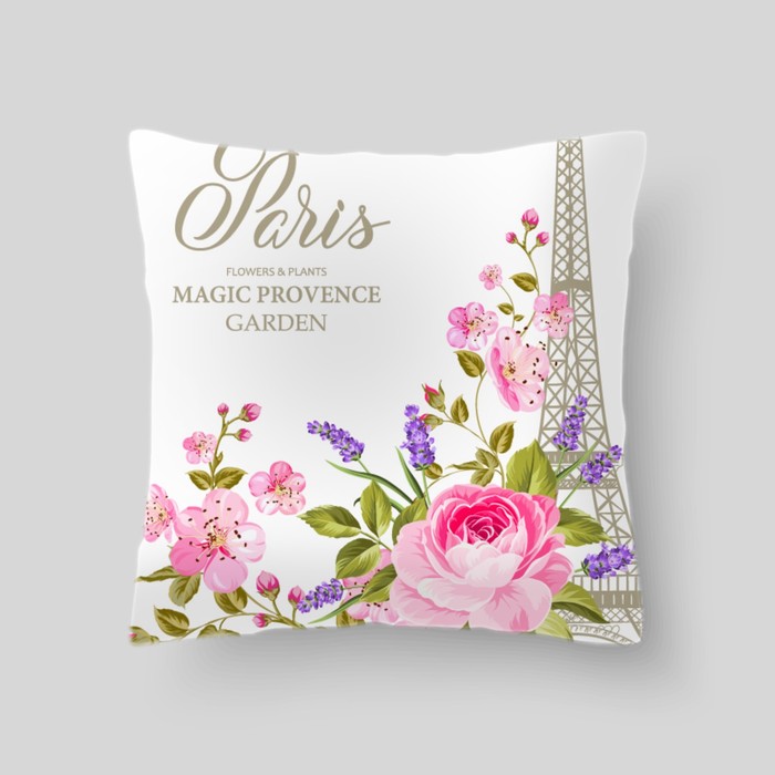 Декоративная подушка Paris 2, размер 40х40 см