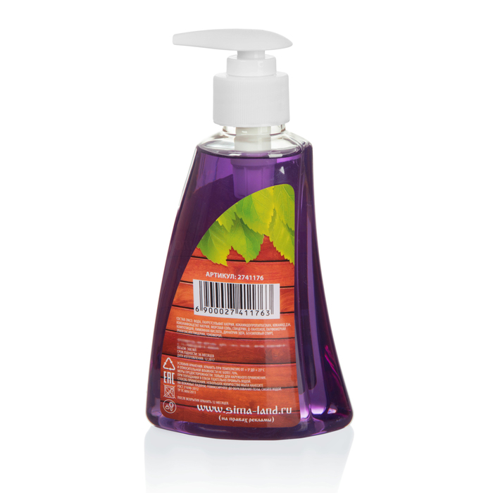 Жидкое мыло в баню "Лист смородины"