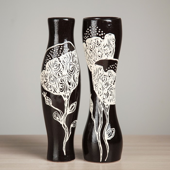 Набор ваз "СенСанс" 2шт микс