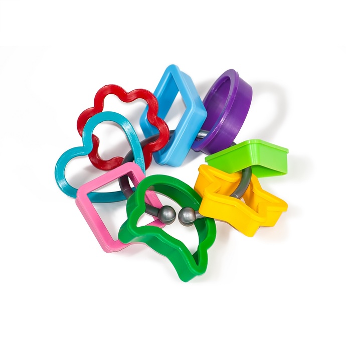 Набор форм для печенья "Геометрические фигуры", 9 шт