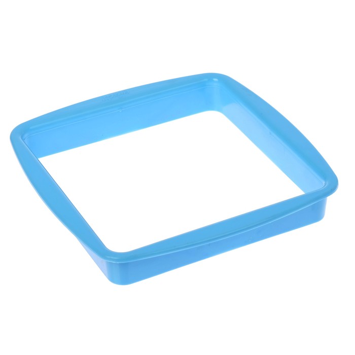 Форма для пряников, вырезки бисквита и желе "Квадрат", трафарет МИКС