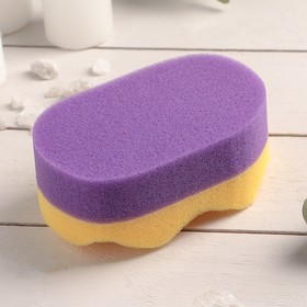 

Губка массажная "Нарцисс", цвет МИКС