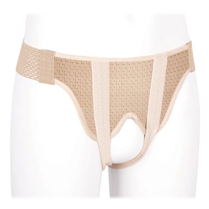 Бандаж грыжевой паховый ГПП-443H, Бежевый, размер L