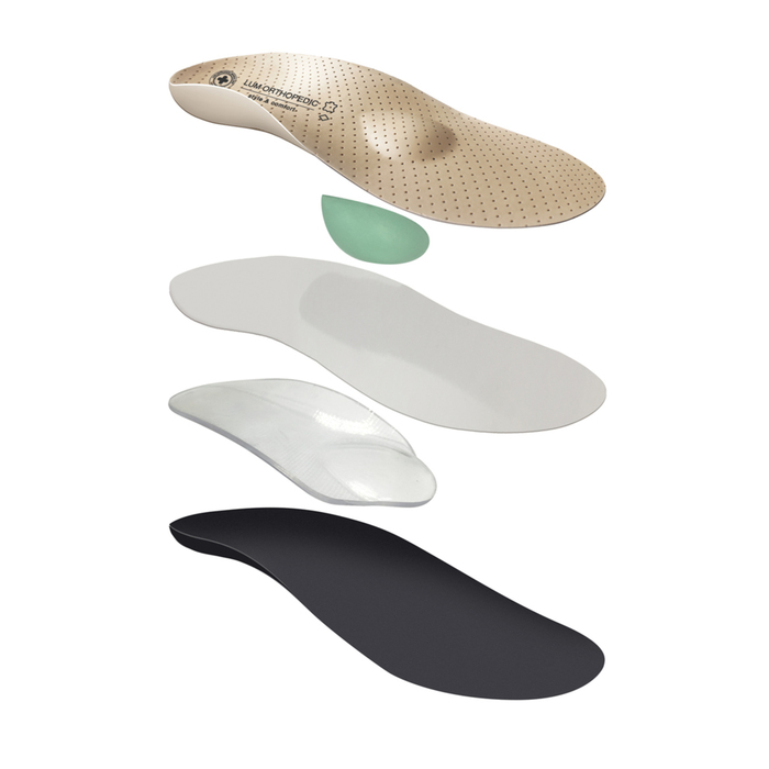 Стельки ортопедические каркасные LUM201, размер 45