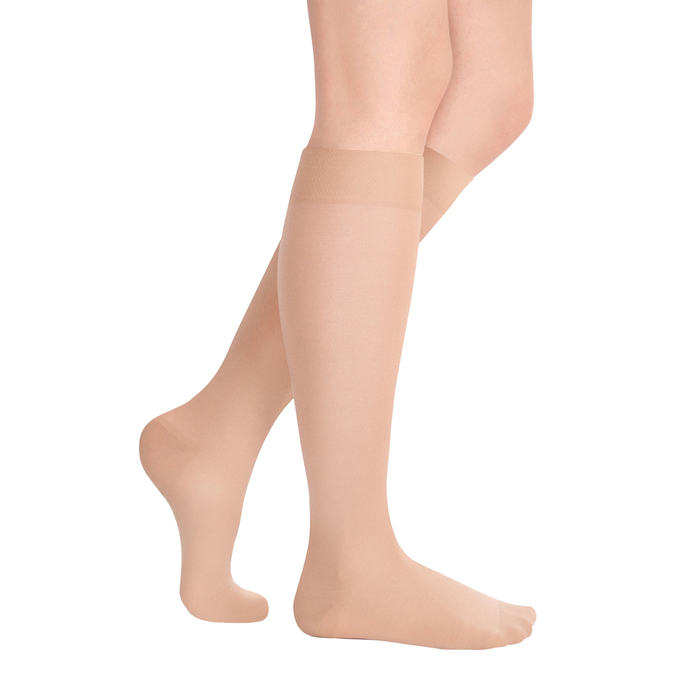 Гольфы компрессионные 1 кл. Long, цвет Карамель полупрозрачный, размер XL
