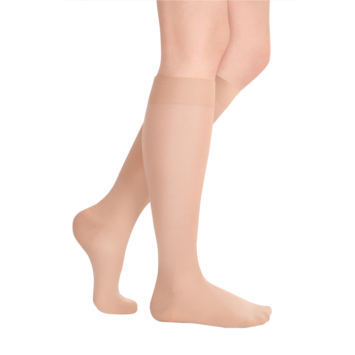Гольфы компрессионные 1 кл. Normal, цвет Карамель полупрозрачный, размер M