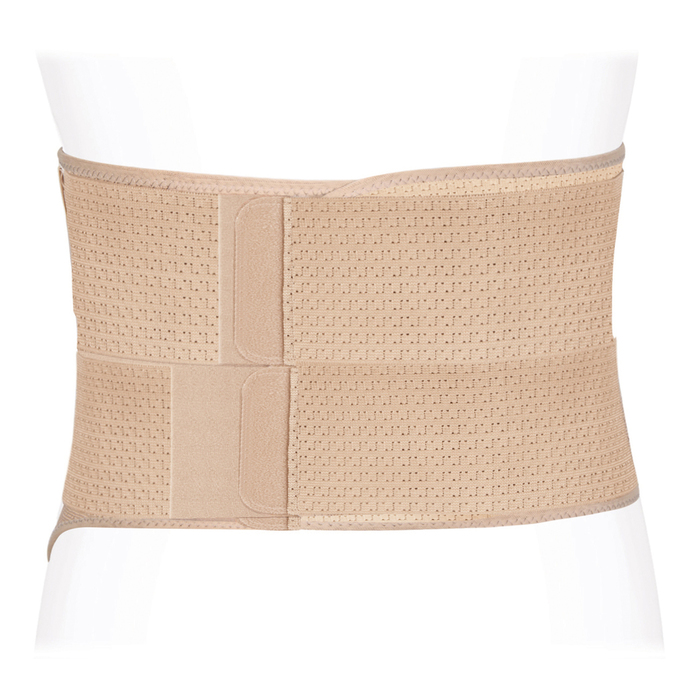 Корсет пояснично-крестцовый жесткой фиксации ПРРУ-25, высота 25см, Бежевый, размер L