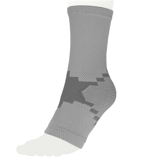 Бандаж на голеностопный сустав эластичный AS-E01, Серый, размер XXL