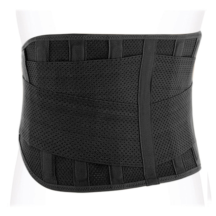 Корсет пояснично-крестцовый полужесткой фиксации ПРР-25П, высота 25см, Черный, размер XXL