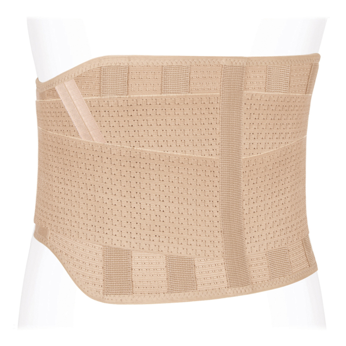 Корсет пояснично-крестцовый полужесткой фиксации ПРР-25П, высота 25см, Бежевый, размер XL
