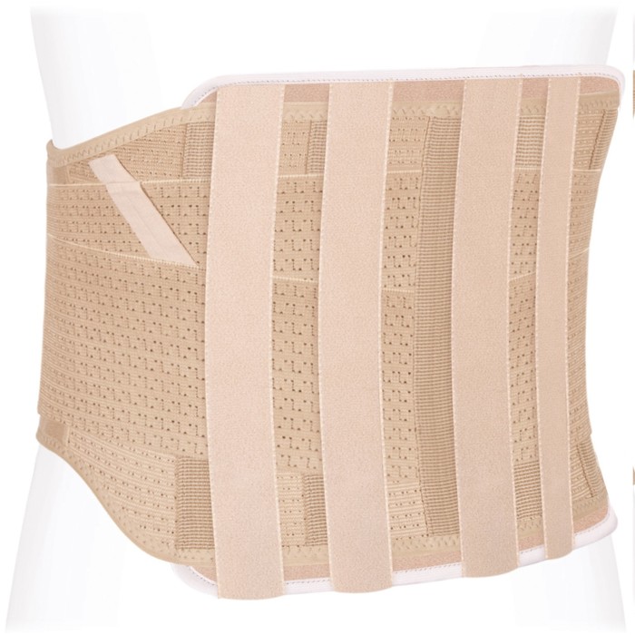 Корсет поясничный согревающий ПРРС-25П, высота 25см, Бежевый, размер XL