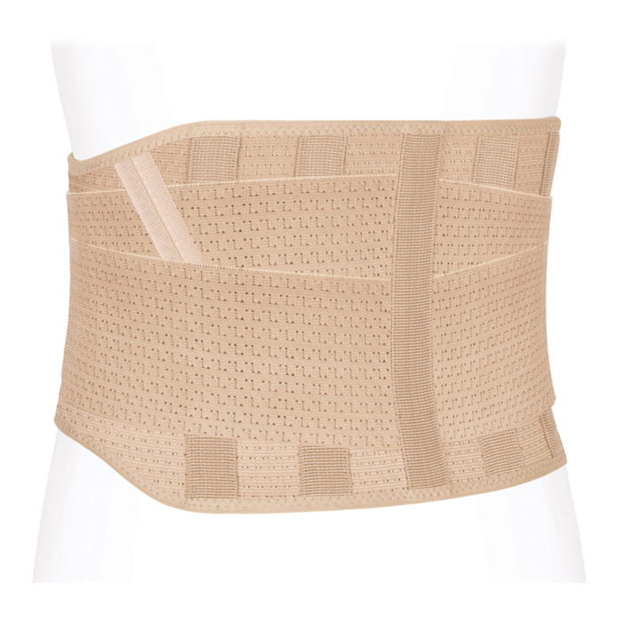 Корсет поясничный жесткой фиксации ПРР-21, высота 21см, цвет Бежевый, размер L