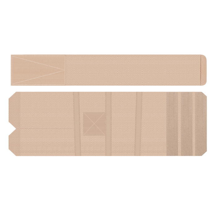 Бандаж грыжевой на брюшную полость пупочный для взрослых ГП-25, Бежевый, размер M