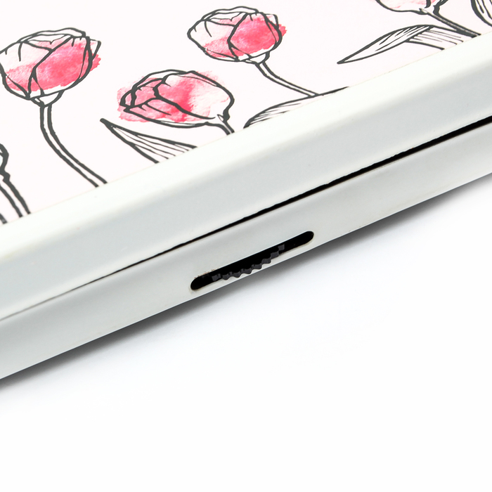 Весы напольные LuazON LVM-004, напольные, механические, до 130 кг, "розы"