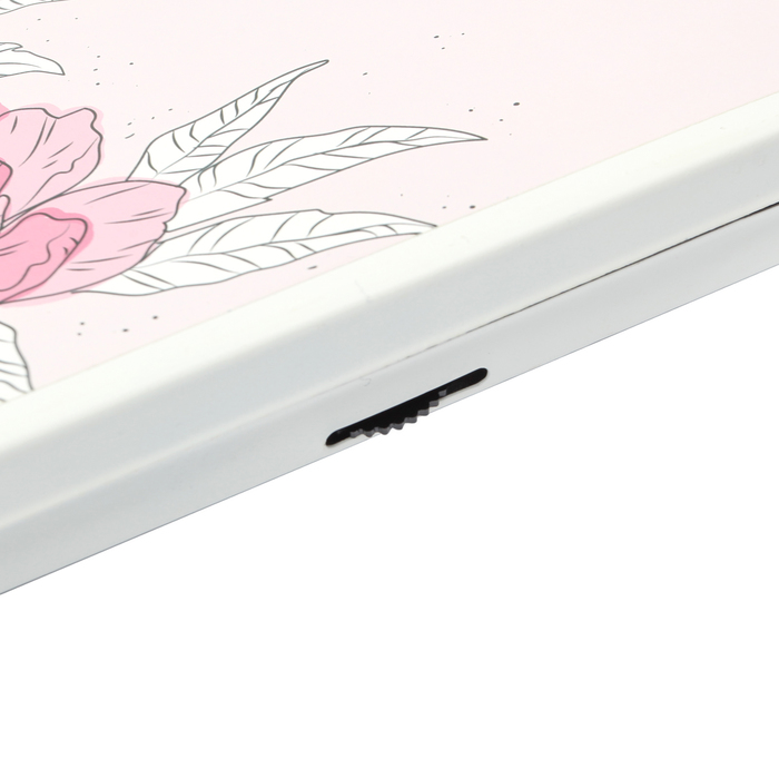 Весы напольные LuazON LVM-006, напольные, механические, до 130 кг, "пионы"