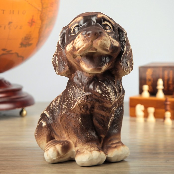 Статуэтка "Собака Жуля", шамот