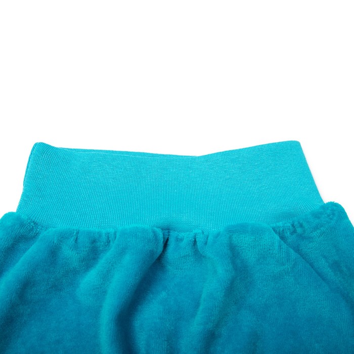 Штанишки детские, рост 74 см, цвет бирюзовый шт0007_М