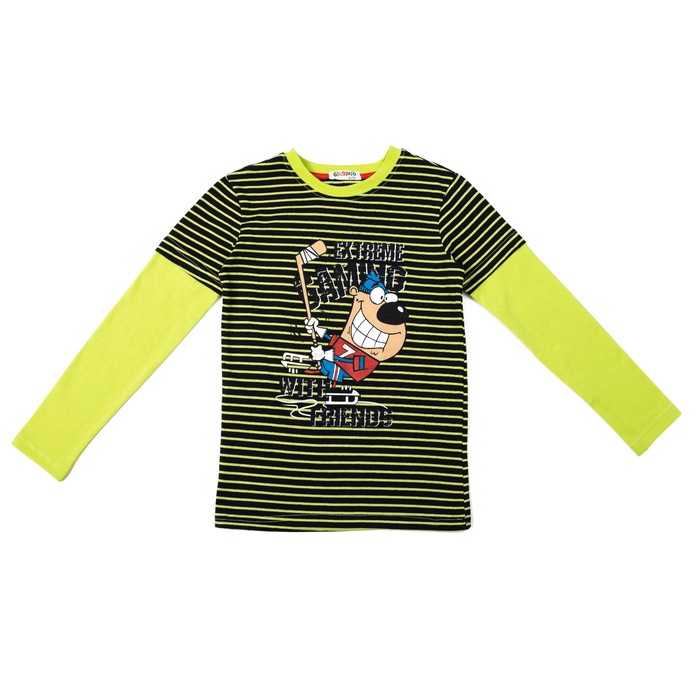 Джемпер для мальчика, рост 134-140 см, цвет зелёный 36016