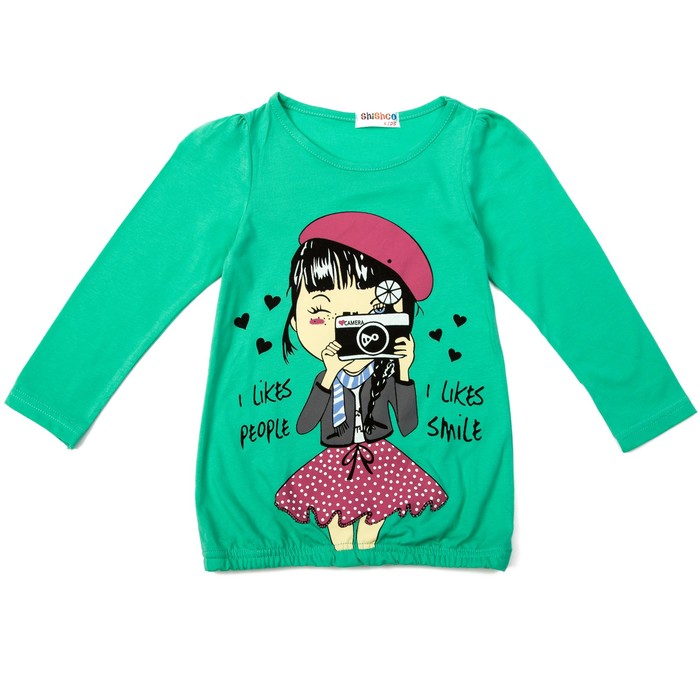 Джемпер для девочки, рост 86 см, цвет зелёный st-12_М