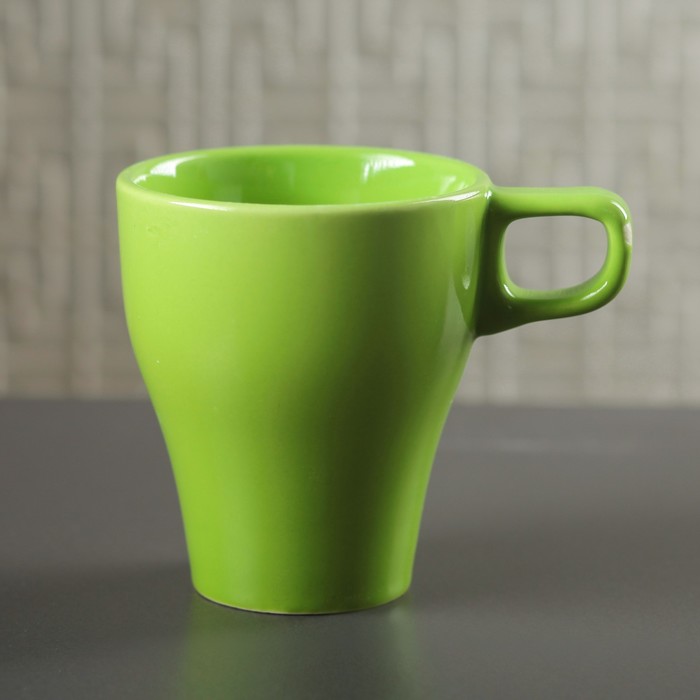 Кружка 0,25 л "Грация" зелёная