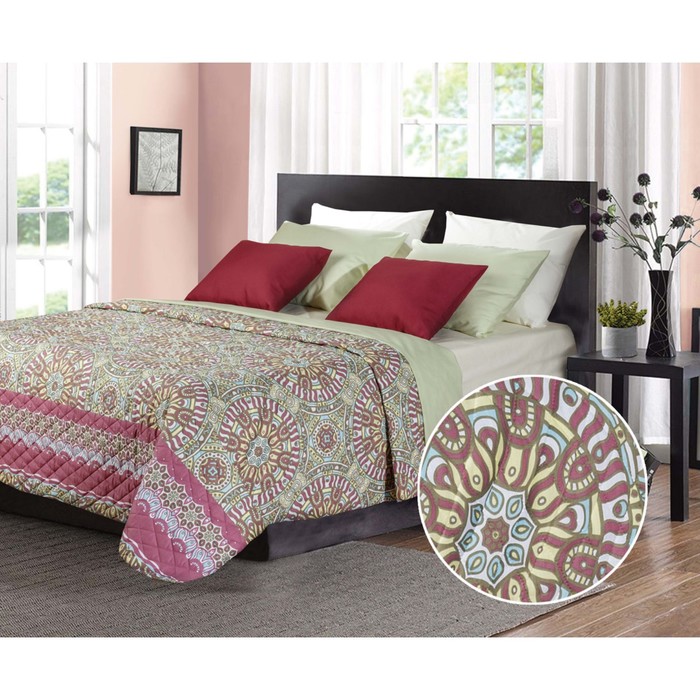 Покрывало Stefania "Калейдо", размер 210х220 см