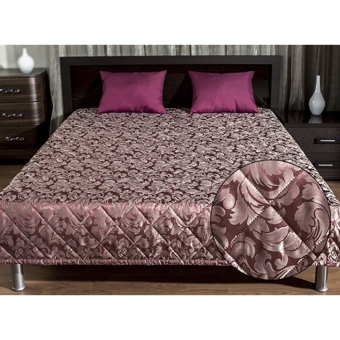 Покрывало Betta, размер 180х200 см, цвет сухая роза