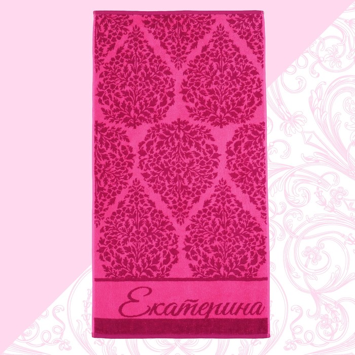 Полотенце махровое Collorista "Екатерина" 50х90 см, 100% хлопок, 420 гр/м2