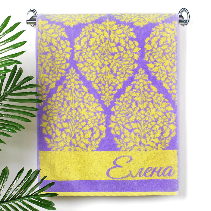 Полотенце махровое Collorista "Елена" 50х90 см, 100% хлопок, 420 гр/м2