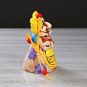 

Колокольчик "Бабка Ёжка", 15 см, микс