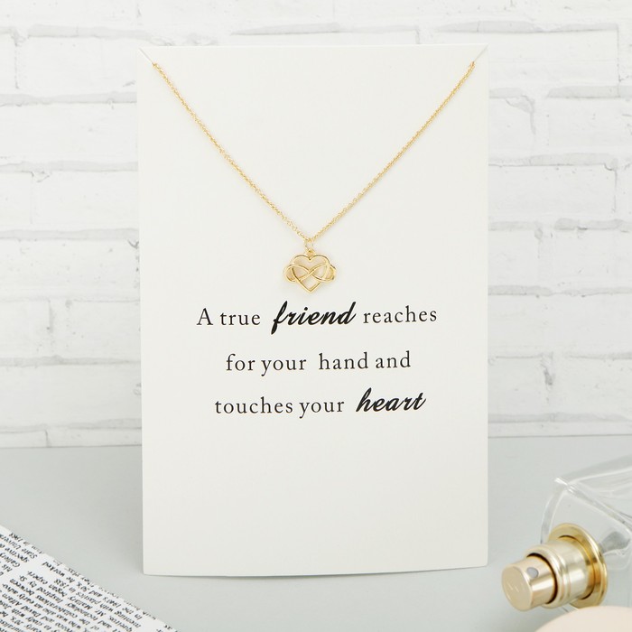 Кулон "Слова о главном" friend, цвет МИКС