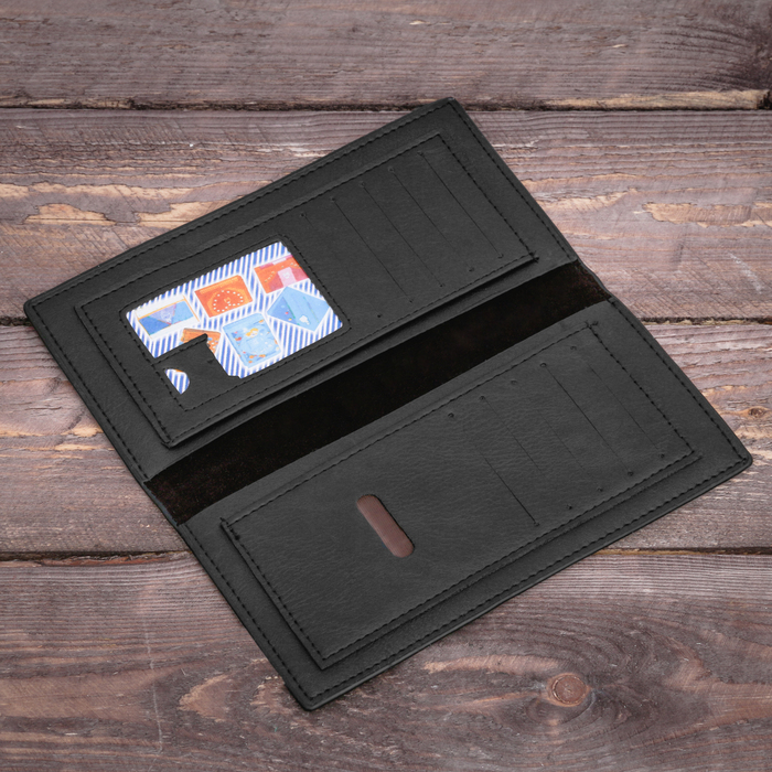 Кошелек в подарочной коробке "На страже закона", экокожа