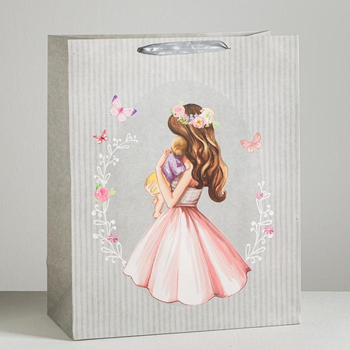 Пакет ламинированный «Нежность», XL 40 × 49 × 19 см