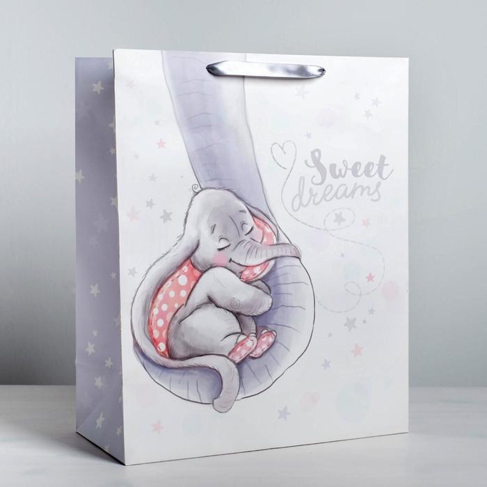 Пакет ламинированный Sweet dreams, XL 49 × 40 × 19 см