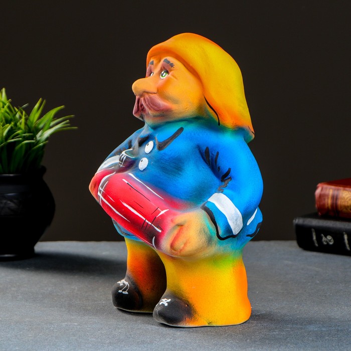 Копилка "Пожарный" 27х15см