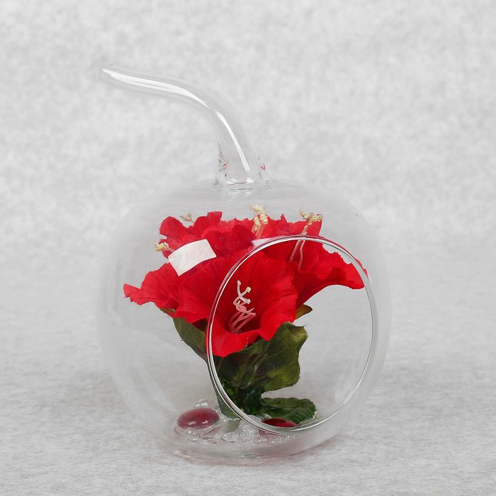 Цветочная композиция "Красный восторг" 12х16см 401605