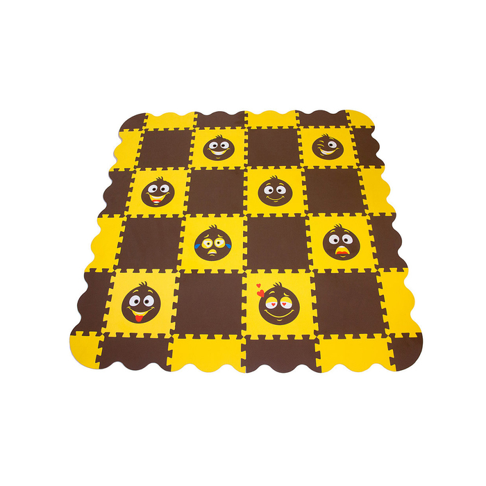 Мягкий пол универсальный "Смайлики"