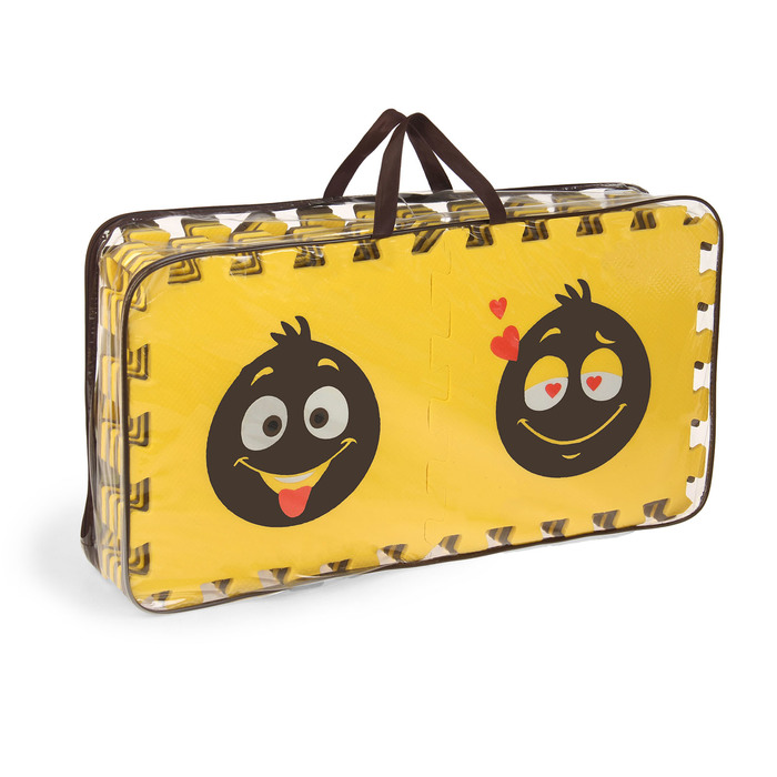 Мягкий пол универсальный "Смайлики"