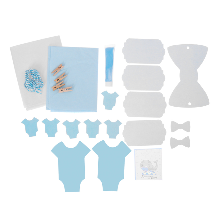 Набор для декора праздника «Сладкий Малыш», 15 х 20,5 х 3,5 см