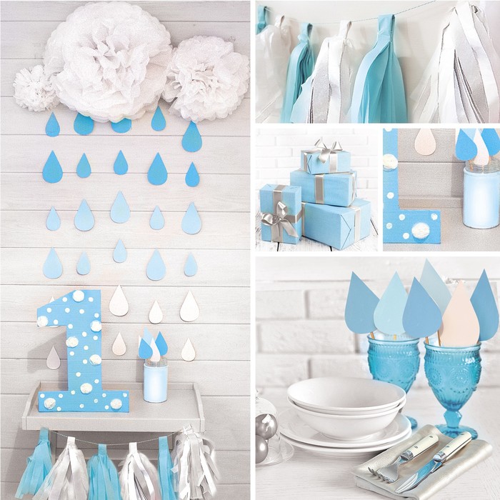 Набор для декора праздника «Летний день», 15 х 20,5 х 3,5 см