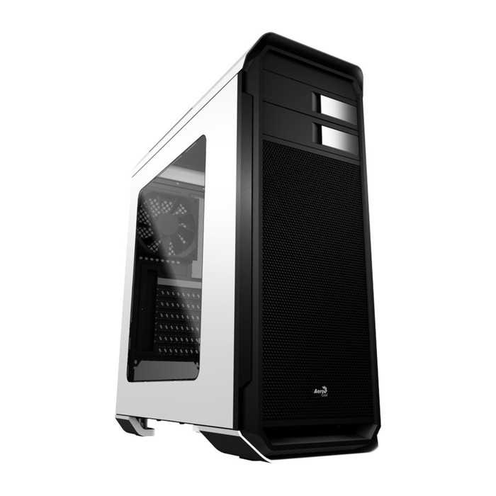 Корпус Aerocool AERO-500 WINDOW, без БП, ATX, белый