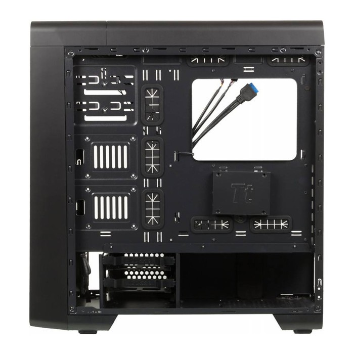 Корпус Thermaltake Versa U21, без БП, ATX, черный