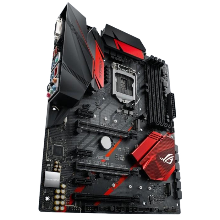 Материнская плата Asus ROG STRIX Z370-H GAMING, Soc-1151v2, Intel Z370, 4xDDR4, ATX, Ret