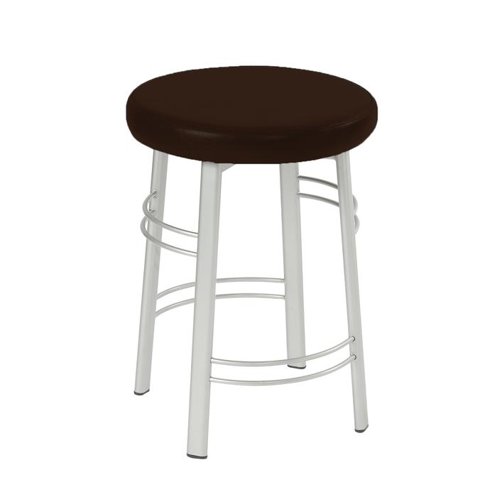 Табурет СТ08 48х35х35, цвет металлик-темн.коричневый