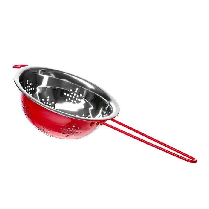 Дуршлаг с 1-ой ручкой Holly, красный, 18 см
