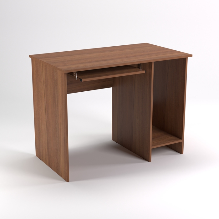 Стол компьютерный нишей СК11.7, 1100х680х750 мм, орех