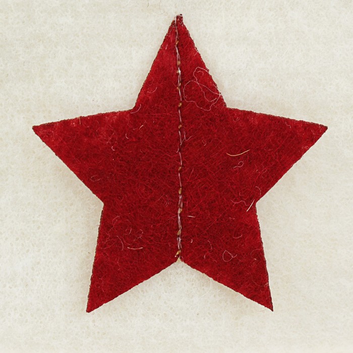 Шапка банная "Ушанка", белая