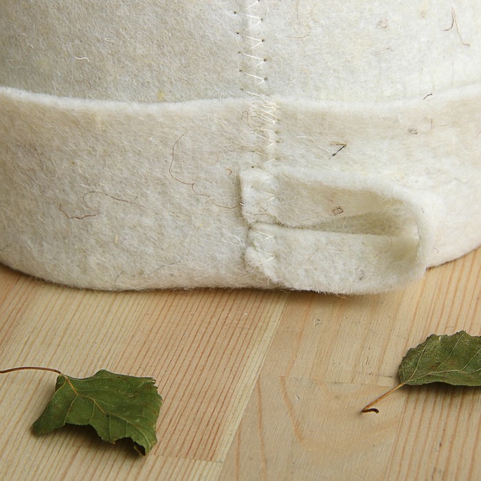 Шапка банная с аппликацией "Байк клуб"