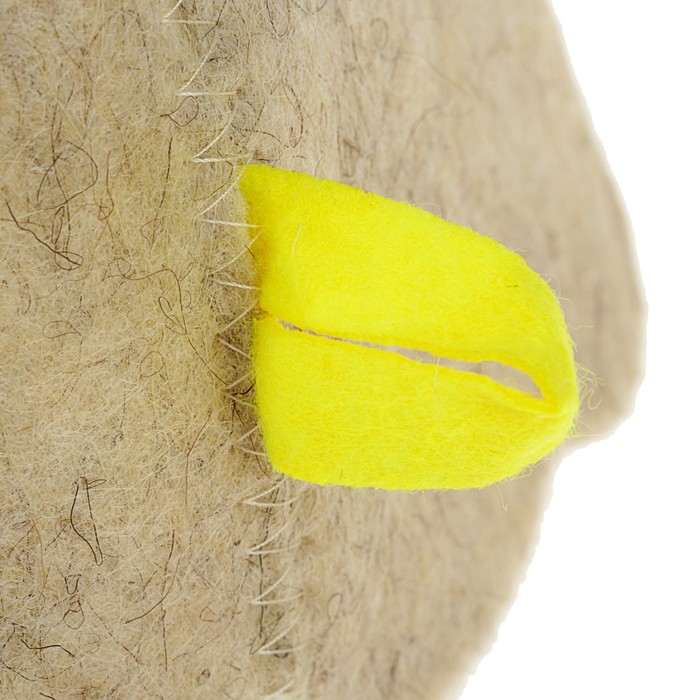 Шапка банная с аппликацией "Долька лимона"