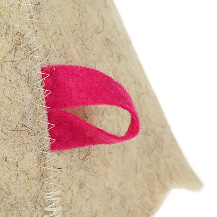 Шапка банная с аппликацией "Трехслойное"